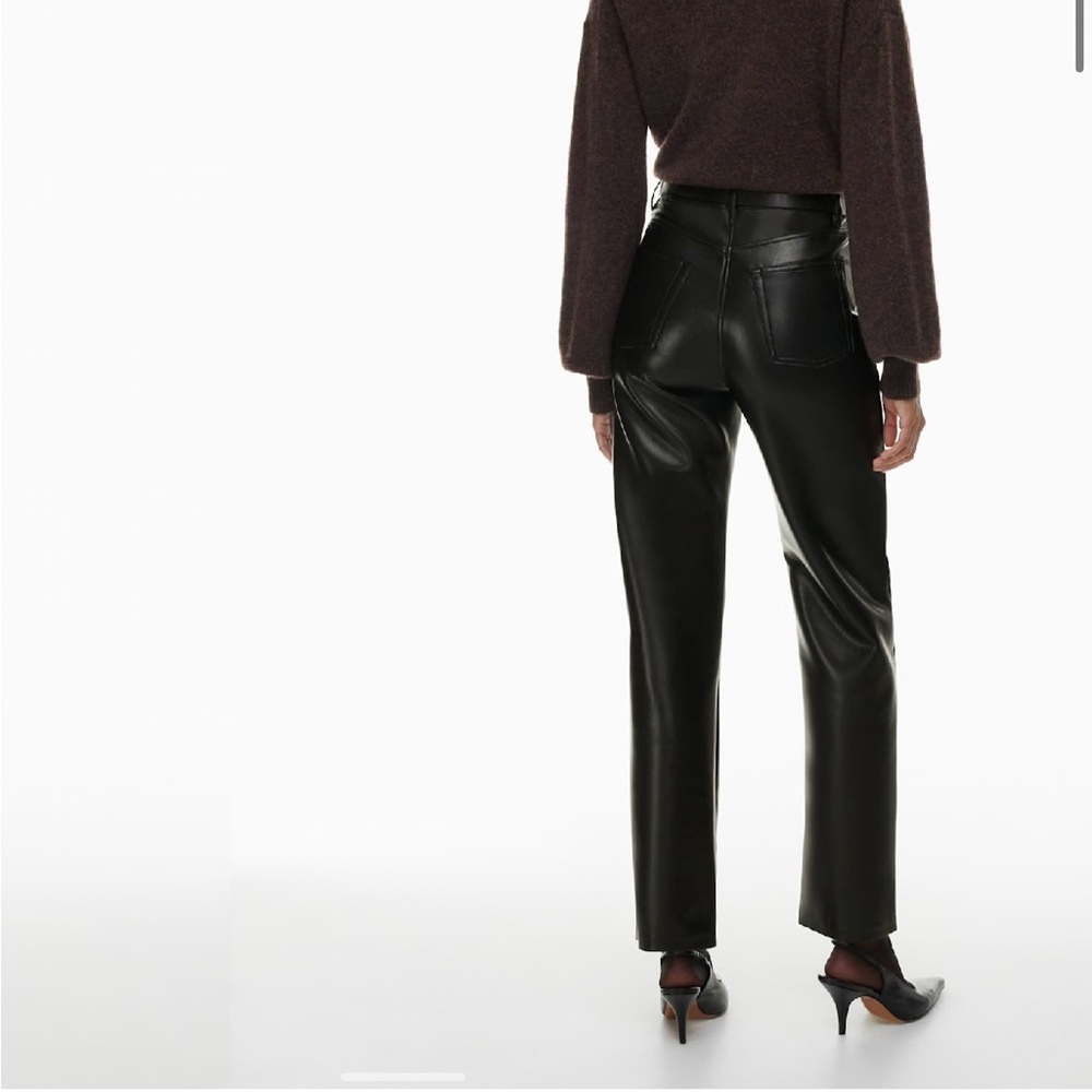 Aritzia Leather Pants